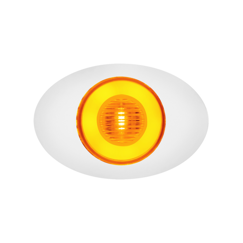United Pacific 5 LED M3 Millennium GloLight (Clearance/Marker) Amber LED/Amber Lens 36968