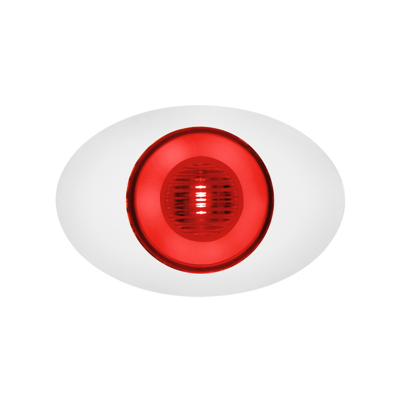 United Pacific 5 LED M3 Millennium GloLight (Clearance/Marker) Red LED/Red Lens 36969