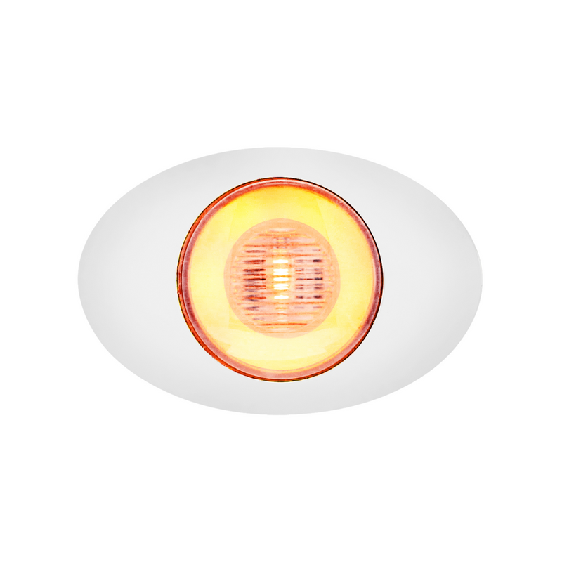 United Pacific 5 LED M3 Millennium GloLight (Clearance/Marker) Amber LED/Clear Lens 36970