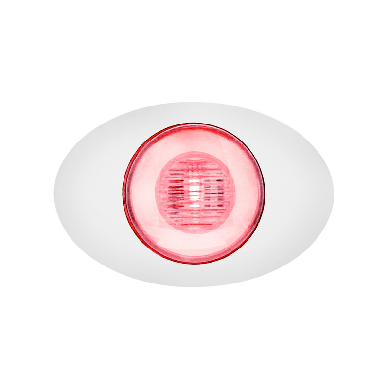 United Pacific 5 LED M3 Millennium GloLight (Clearance/Marker) Red LED/Clear Lens 36971