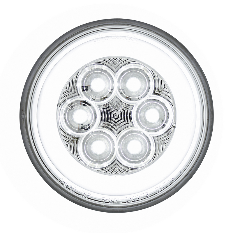 United Pacific 21 LED 4" GloLight (Back-Up) 37008