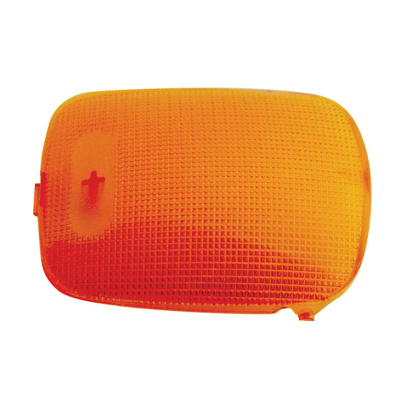 United Pacific Rectangular Dome Light Lens For 2006+ Peterbilt Amber 37050