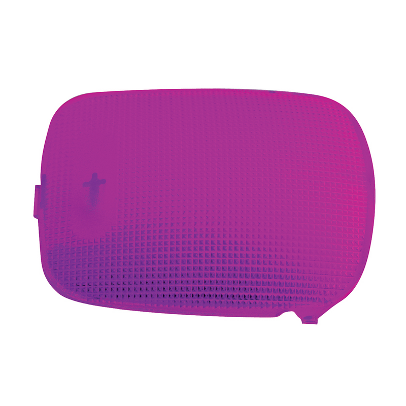 United Pacific Rectangular Dome Light Lens For 2006+ Peterbilt Purple 37054