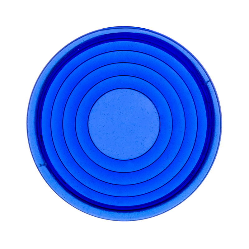 United Pacific Round Map Light Lens For 2006+ Peterbilt Blue 37057