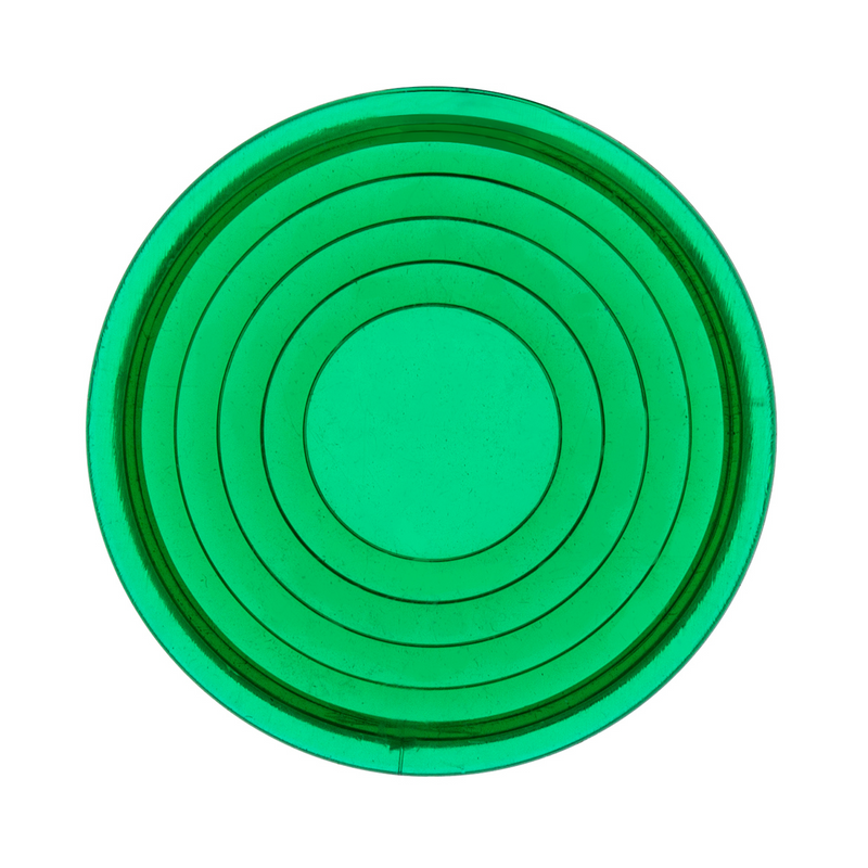 United Pacific Round Map Light Lens For 2006+ Peterbilt Green 37059
