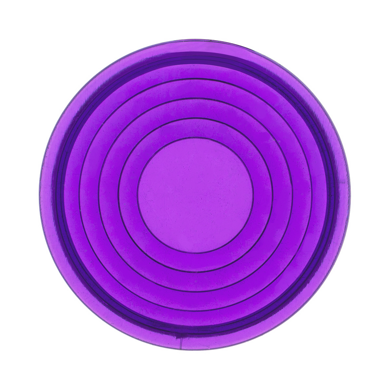 United Pacific Round Map Light Lens For 2006+ Peterbilt Purple 37060