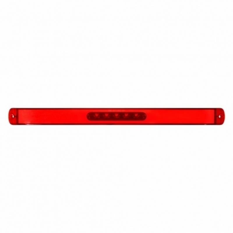 United Pacific 28 LED 17" GloLight Bar (Stop, Turn & Tail) Red LED/Red Lens 37080