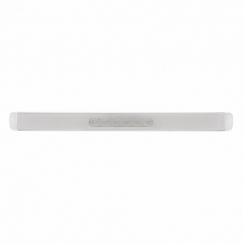 United Pacific 28 LED 17" GloLight Bar (Turn Signal) Amber LED/Clear Lens 37081
