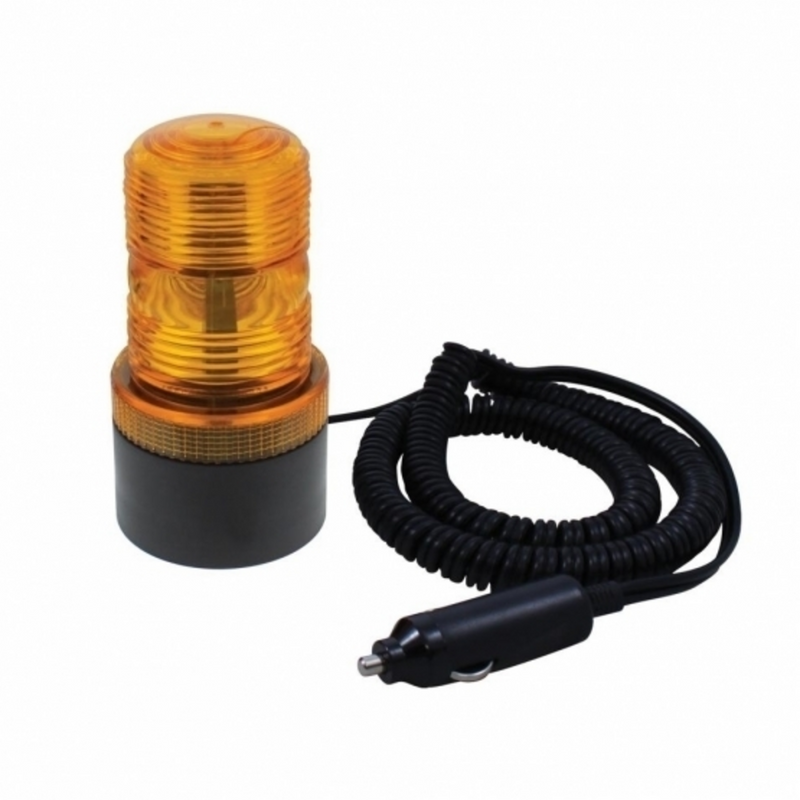United Pacific 3 High Power LED Micro Beacon Light Magnet Mounting 37085