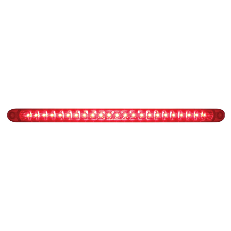 United Pacific 23 SMD LED 17-1/4" Reflector Light Bar Only (Stop, Turn & Tail) Red LED/Red Lens 37090