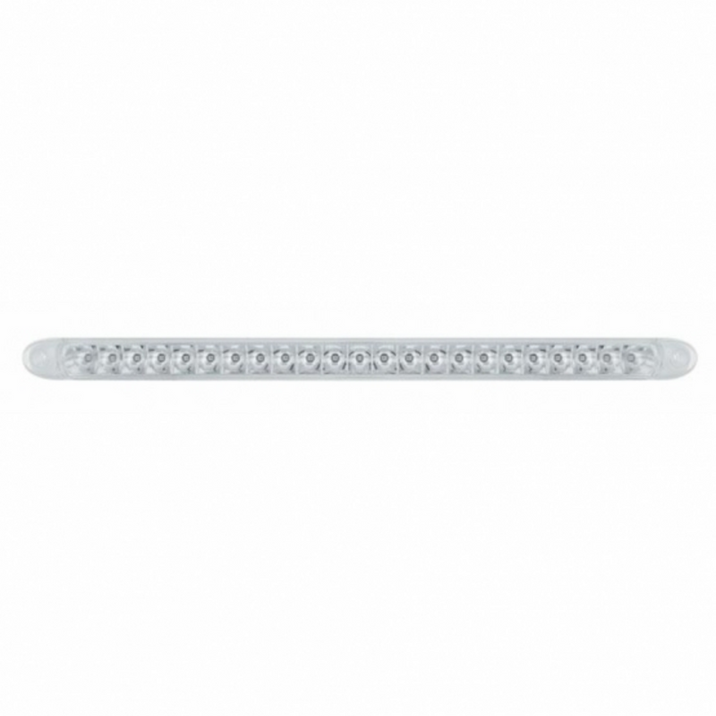 United Pacific 23 SMD LED 17-1/4" Reflector Turn Signal Light Bar Only Amber LED/Clear Lens (Bulk) 37091B