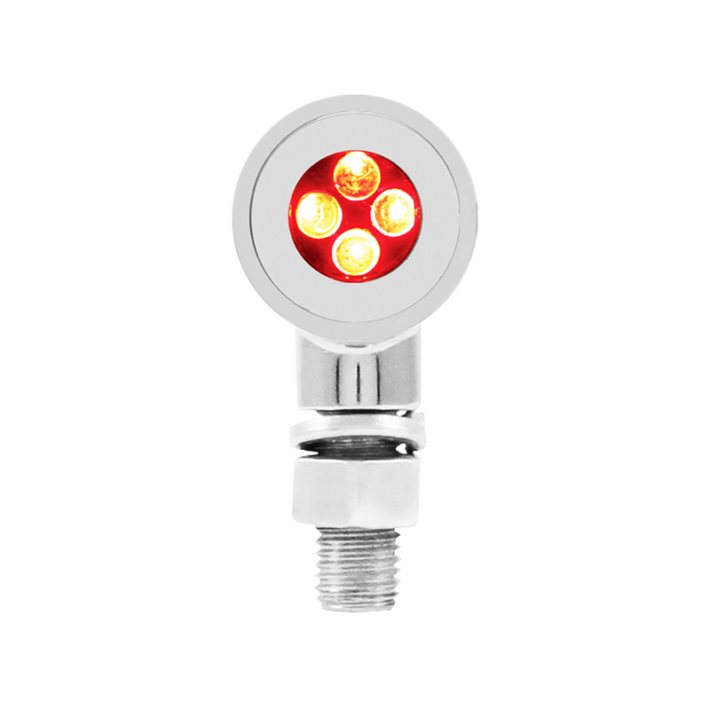 United Pacific 4 LED Mini Bullet Marker Light Red 37153