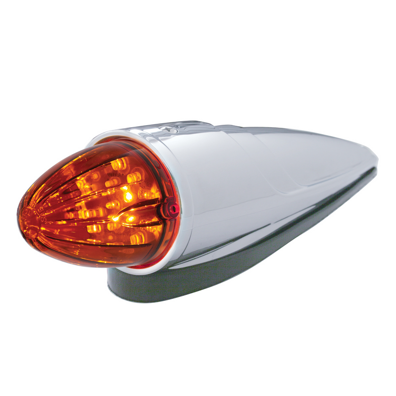 United Pacific 19 LED Watermelon Grakon 1000 Style Cab Light Kit Amber LED/Dark Amber Lens 37307