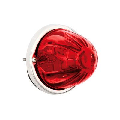 United Pacific Ultraburst Glass Watermelon Flush Mount Kit with Bulb