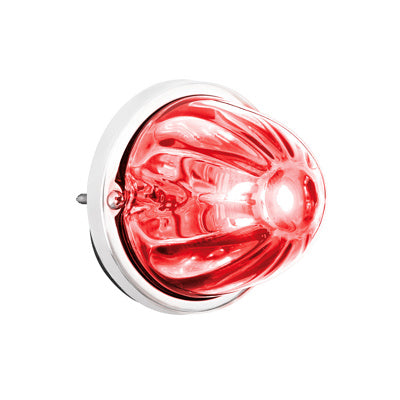 United Pacific Ultraburst Glass Watermelon Flush Mount Kit with Bulb