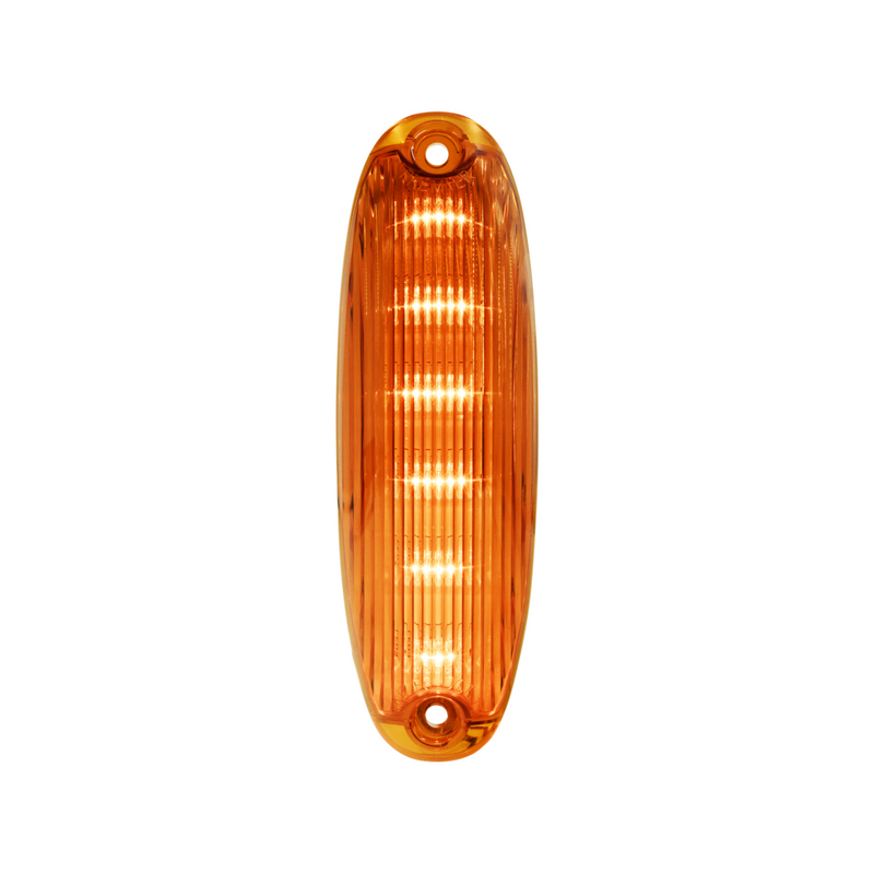 United Pacific 6 Amber LED Cab Light For 2008-2017 Freightliner Cascadia Amber Lens 37554