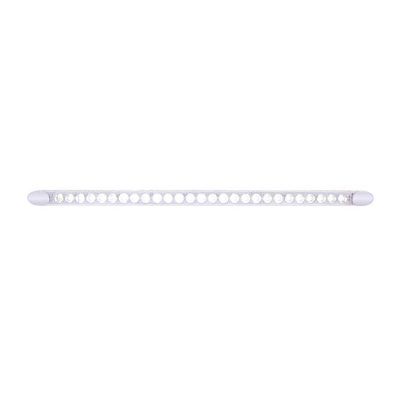 United Pacific 27 High Power LED 21 3/4" Auxiliary/Utility Light Bar White LED/Clear Lens (Bulk) 37602B