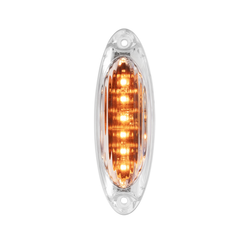 United Pacific 6 LED Cab Light For 2008-2017 Freightliner Cascadia-Clear Lens 37997
