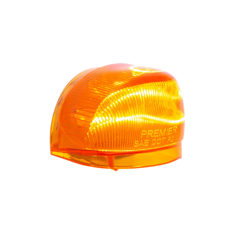 United Pacific 5 LED Dual Function Guide 682-C Headlight Turn Signal Light Amber LED/Amber Lens 38002