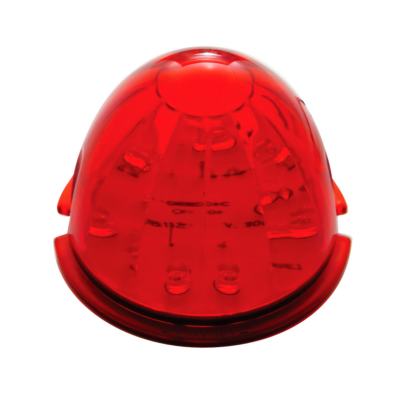 United Pacific 17 LED Watermelon Cab Light Red LED/Red Lens 38148