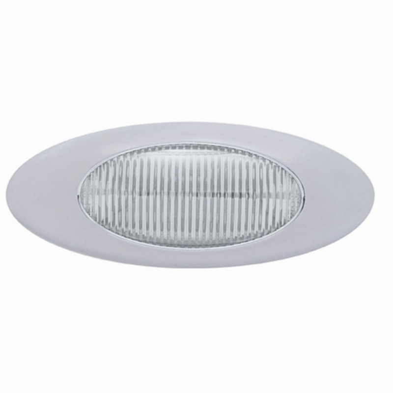 United Pacific 12 LED Phantom I Light (Clearance/Marker) Amber LED/Clear Lens 38234