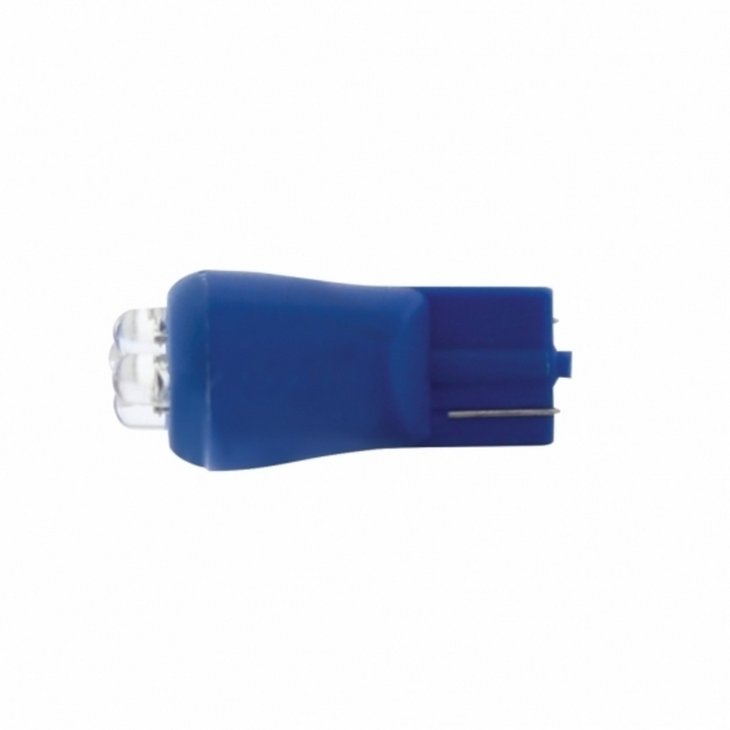United Pacific 4 LED 194 Bulb Blue LED (3-Pack) 38273
