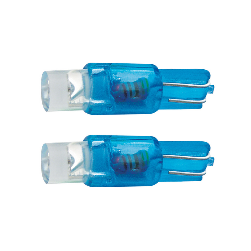 United Pacific Single Micro LED 37/BP2 Bulb Blue(2-Pack) 38344