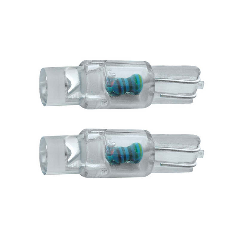United Pacific Single Micro LED 37/BP2 Bulb White (Card of 2) 38348