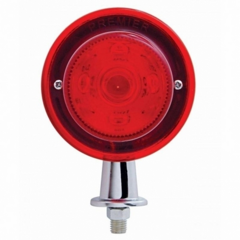 United Pacific 13 LED 1-1/8" Arm Honda Light Kit Red LED/Red Lens 38376