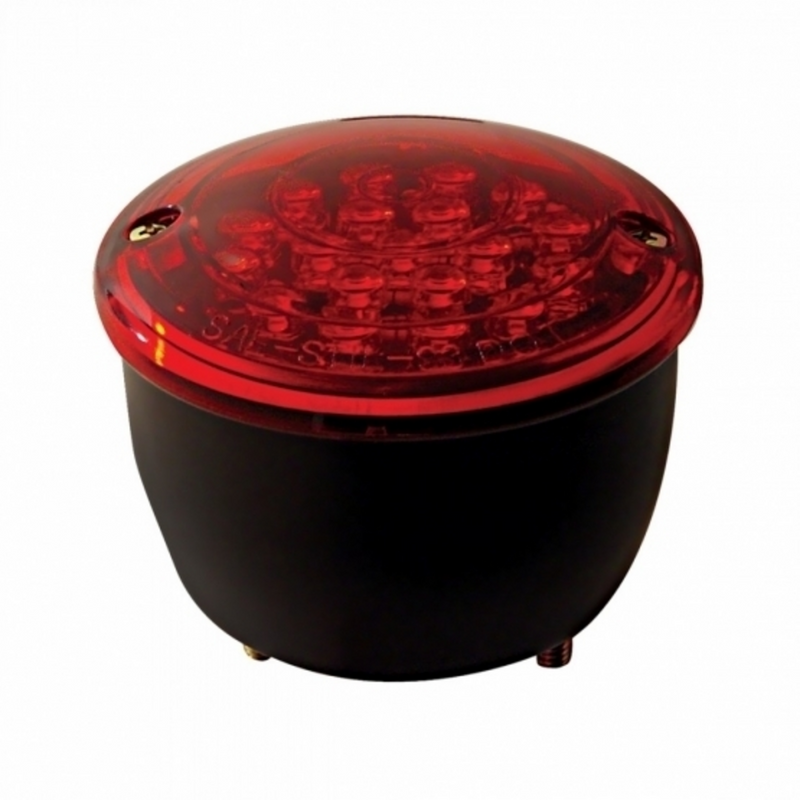 United Pacific 19 LED Stud Mount Light Without License Light (Stop, Turn & Tail) Passenger (Bulk) 38473B