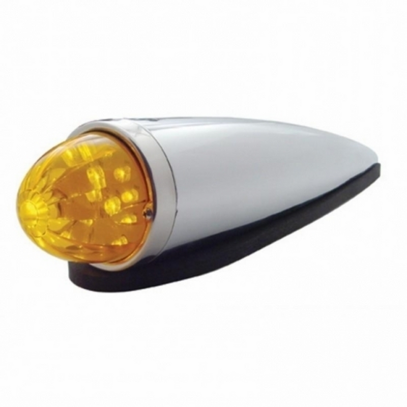 United Pacific 17 LED Watermelon Cab Light Kit With Die Cast Housing Amber LED/Amber Lens 38511