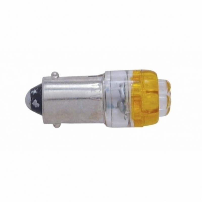United Pacific 4 Micro LED 1893 Type Bulb Amber (2-Pack) 38566