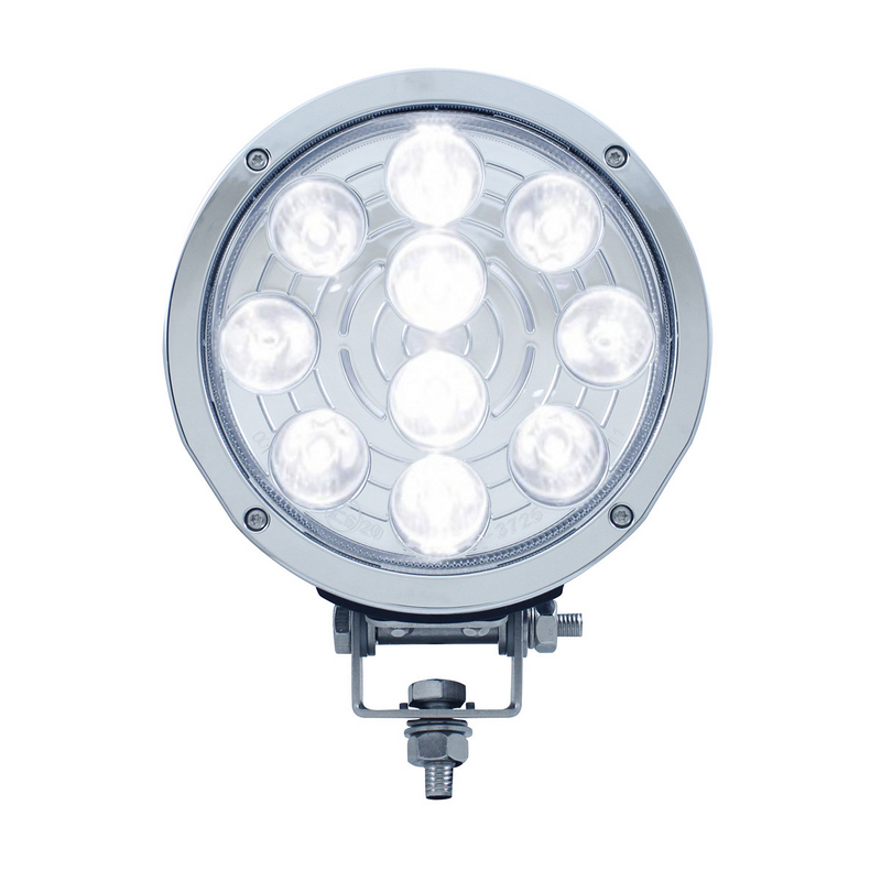 United Pacific 10 High Power 3-Watt LED 7" Driving Light 1300 Lumens 38802