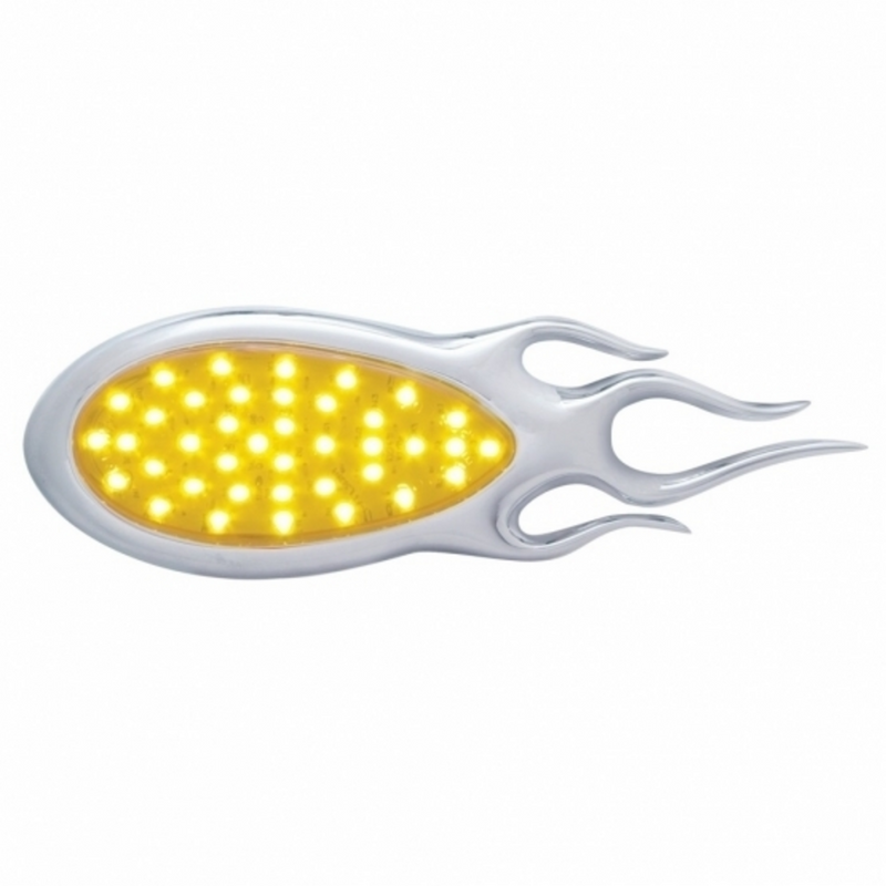 United Pacific 39 LED "Inferno" Turn Signal Light Amber LED/Amber Lens 38813