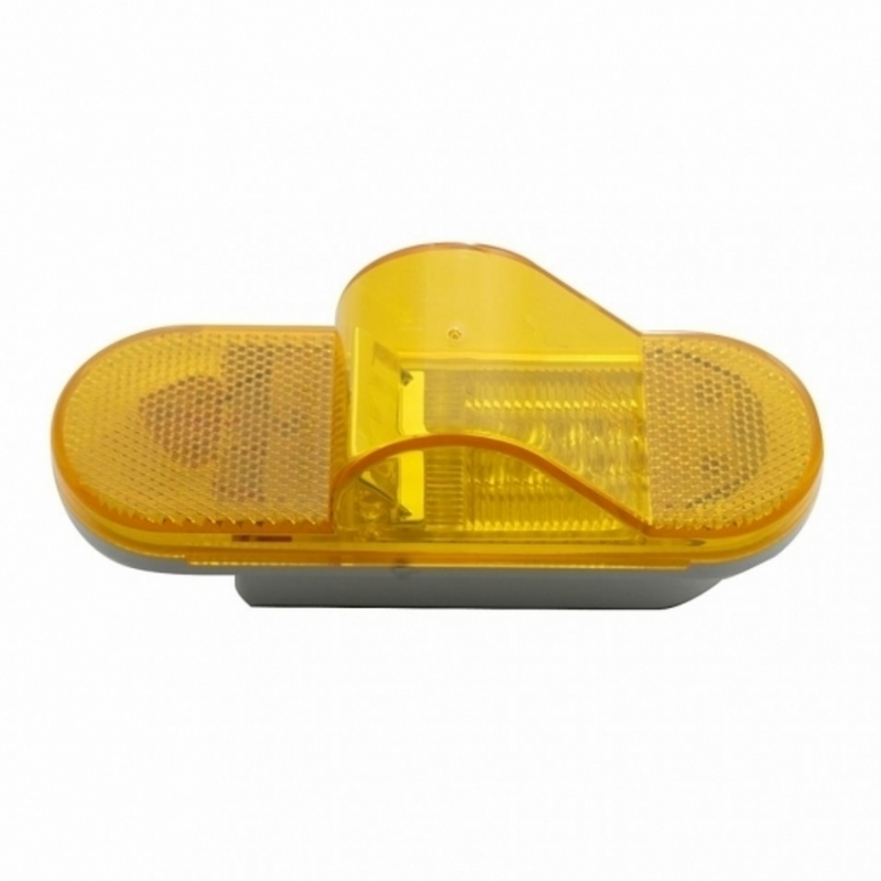 United Pacific 28 LED Mid-Trailer Turn Signal Light Amber LED/Amber Lens (Bulk) 38857B
