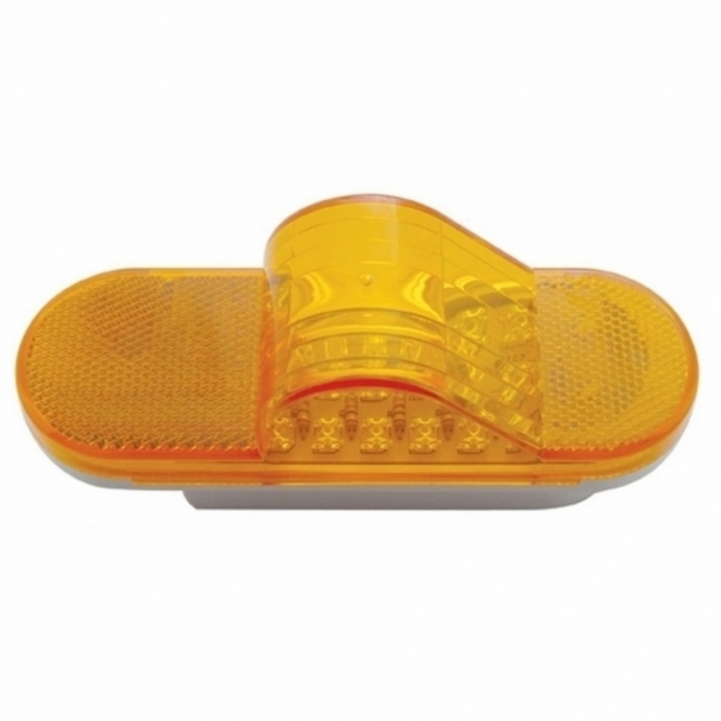 United Pacific 18 LED Mid-Trailer Turn Signal Light Amber LED/Amber Lens 38920
