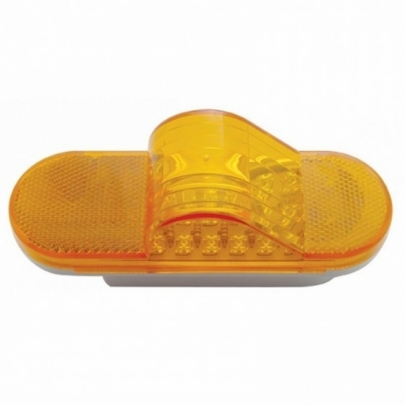United Pacific 18 LED Mid-Trailer Turn Signal Light Amber LED/Amber Lens (Bulk) 38920B