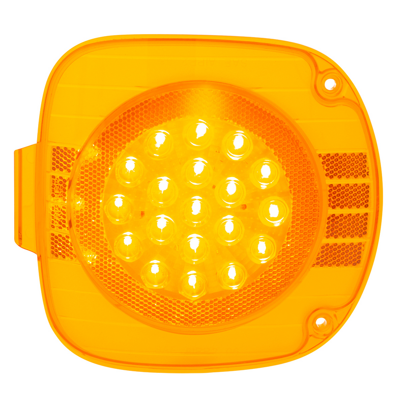 United Pacific 22 LED Turn Signal Light For 1996-2010 Freightliner Century Amber LED/Amber Lens 38928