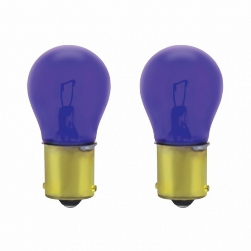 United Pacific 1156 Type Glass Bulb Blue (2-Pack) 39022