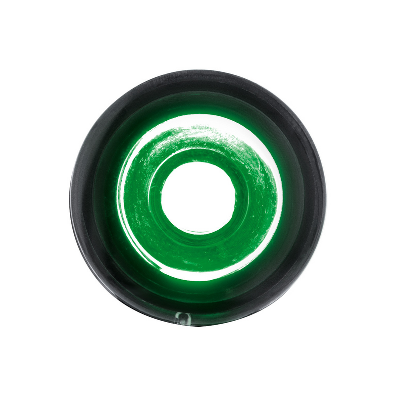 United Pacific 3 High Power LED 1" Light (Clearance/Marker)-Green LED/Clear Lens 39168