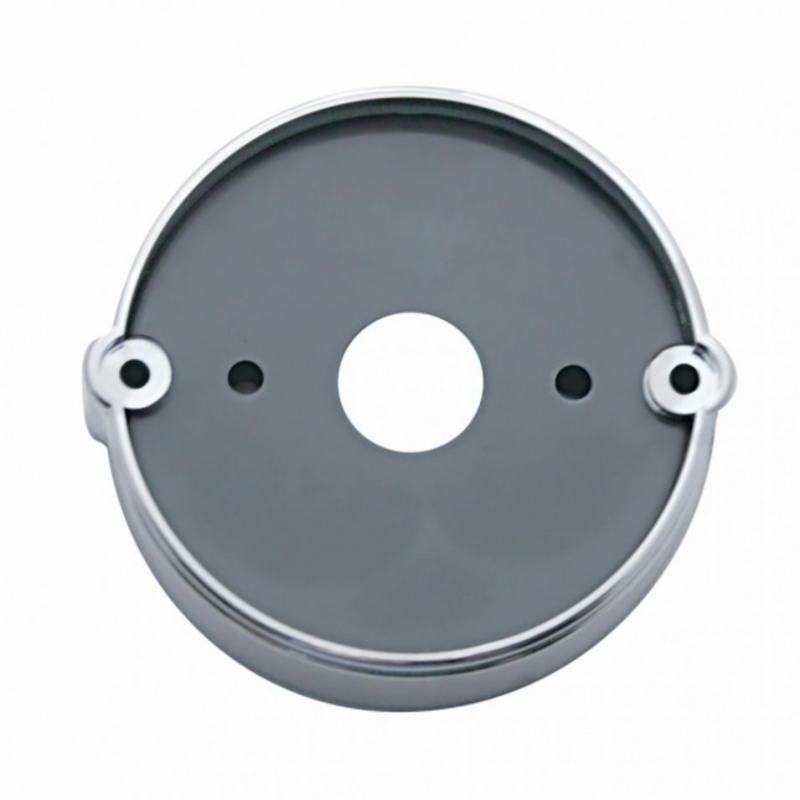 United Pacific Chrome LED Light Flush Mount Base For Grakon 1000 Style Lights (Bulk) 39209B