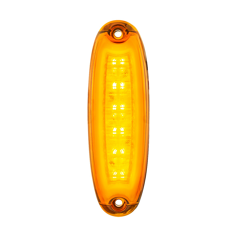 United Pacific 12 LED Cab Light For 2008-2017 Freightliner Cascadia Amber LED/Amber Lens 39212