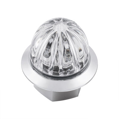 United Pacific 4 LED 3/4" Mini Watermelon Double Fury Light with Clear Lens