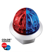 United Pacific 4 LED 3/4" Mini Watermelon Double Fury Light with Clear Lens