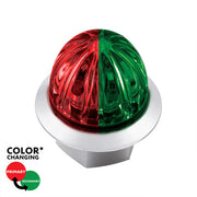 United Pacific 4 LED 3/4" Mini Watermelon Double Fury Light with Clear Lens