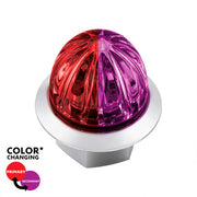 United Pacific 4 LED 3/4" Mini Watermelon Double Fury Light with Clear Lens