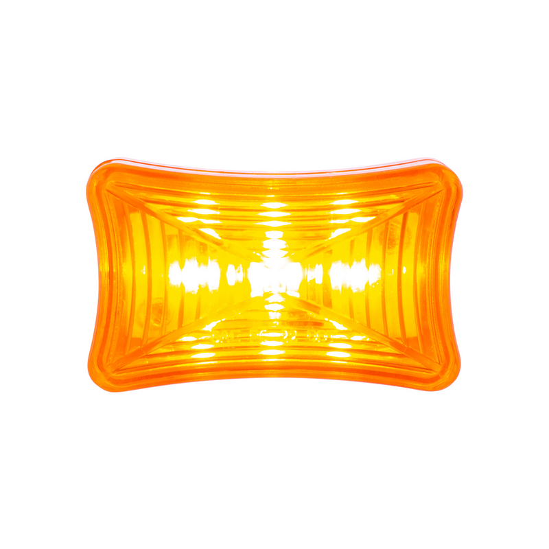 United Pacific 3 LED Rectangular Clearance/Marker Light-Amber LED/Amber Lens 39245
