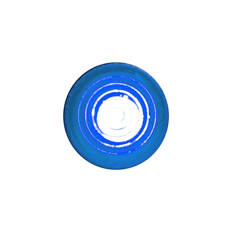 United Pacific Single LED Indicator Light Blue 39315