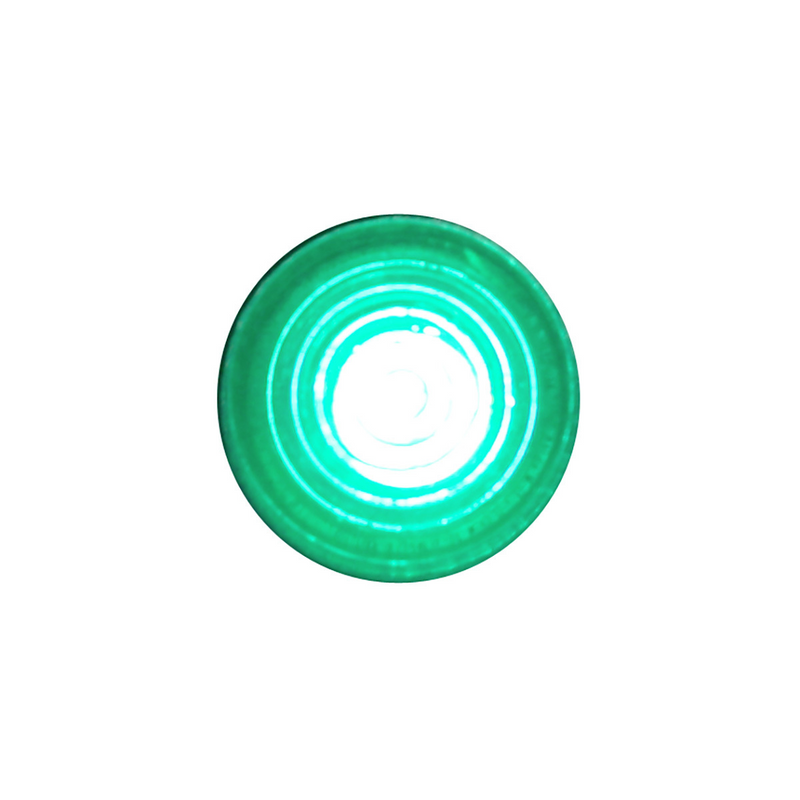 United Pacific Single LED Indicator Light Green 39316