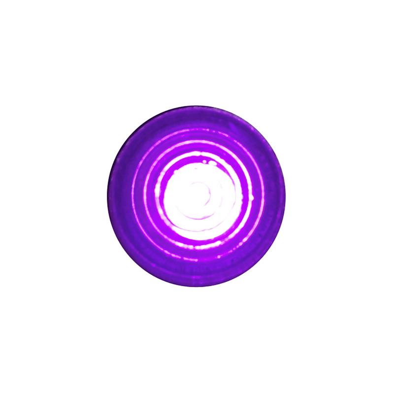 United Pacific Single LED Indicator Light Purple 39317